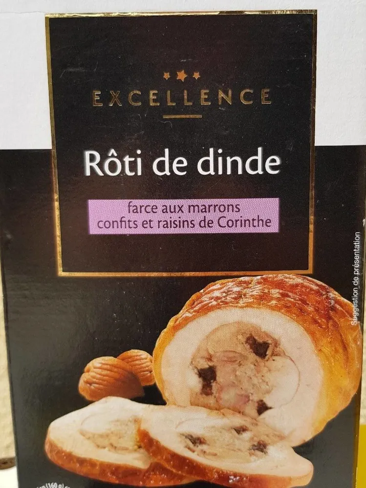 Rôti de dinde farci