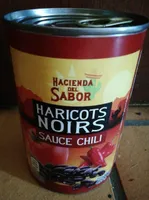 Haricots noirs sauce chili