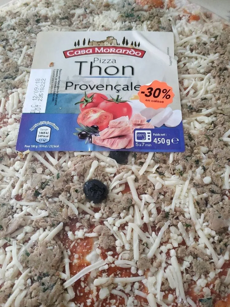 Pizza thon provençale
