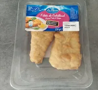 Filet de cabillaud facon fish & chips