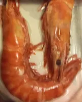 Gambas cuites sauvages