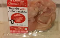 Tête de veau cuite tranchée