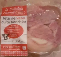 Tête de veau cuite tranchée