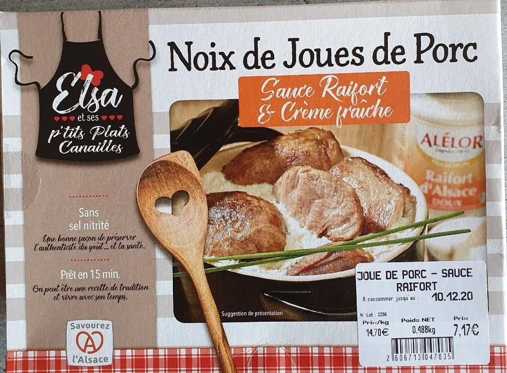 Noix de joues de porc