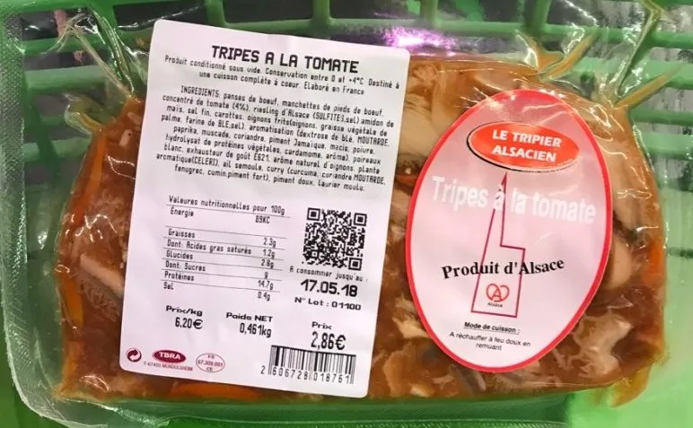 Tripes à la Tomate