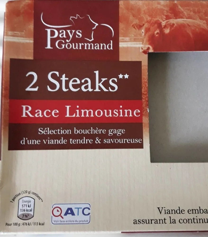 2 Steaks**