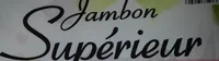 Jambon Supérieur Découenné Dégraissé (4 tranches)