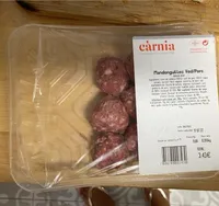 Mandonguilles vedella porc