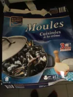 Moules cuisines a la creme