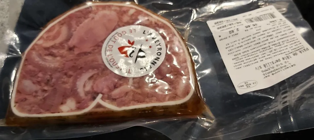 Pâté de tête persillée