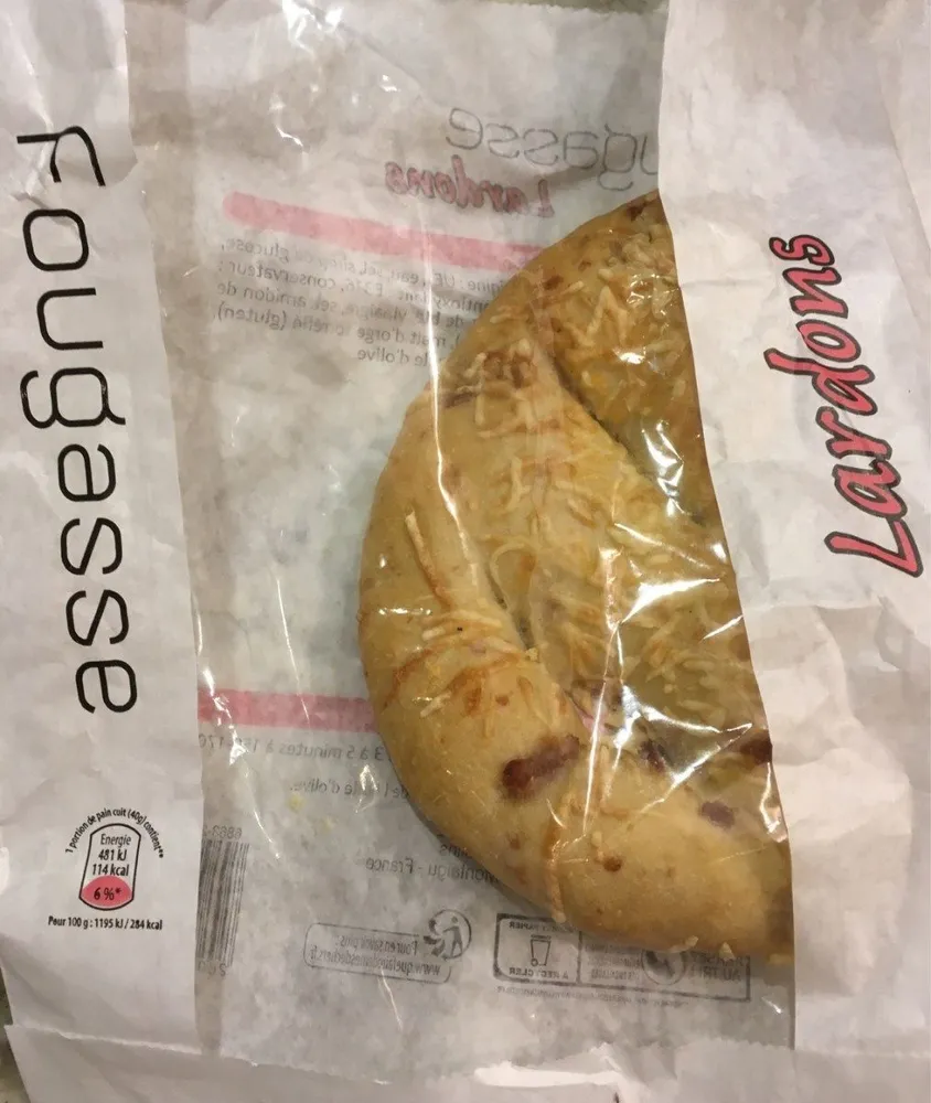 Fougasse aux lardons