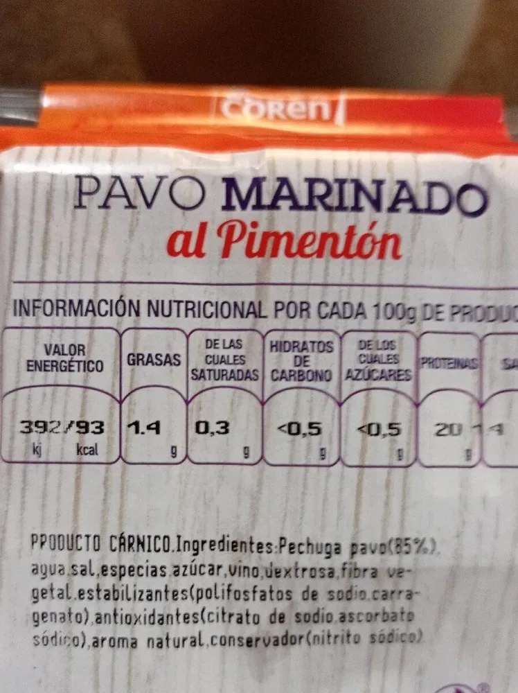 Pechuga de pavo