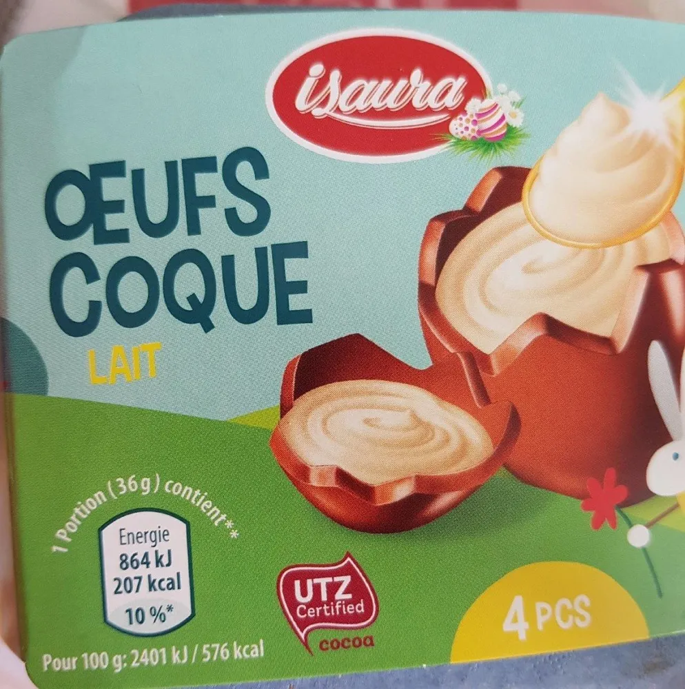 Oeufs coque lait
