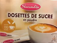 Dosette de sucre en pudre