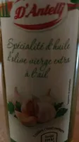 Spécialité d'huile d'olive vierge extra à l'ail