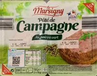 Pâté de campagne au poivre vert
