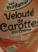 Velouté de carottes à la crème