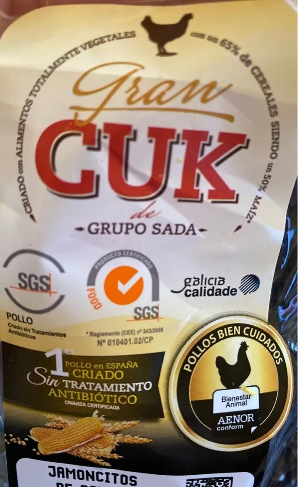Jamoncitos de pollo