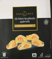 20 Mini feuilletés apéritifs