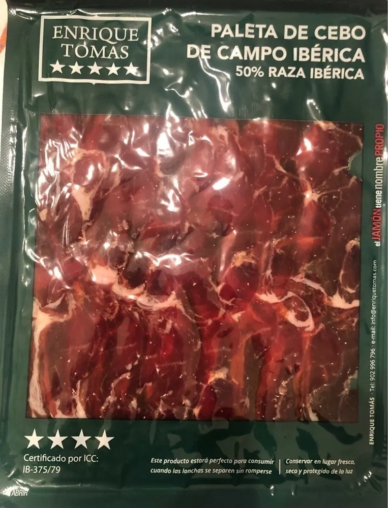 Paleta de Cebo 50% raza iberica