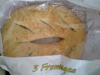 Fougasse 3 fromages