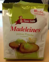 Madeleines parfum pistache