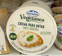 Crema para untar 100% vegetal