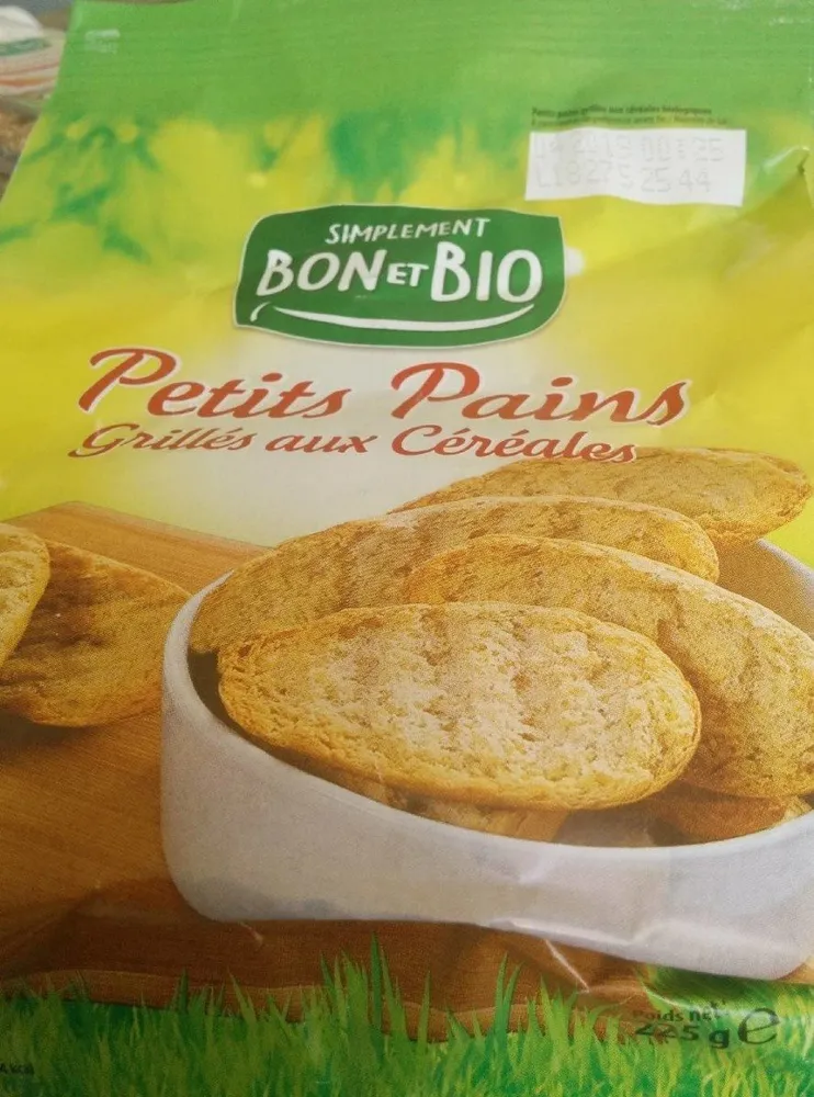 Petits pains grillé au céréales
