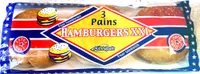 3 pains hamburgers XXL