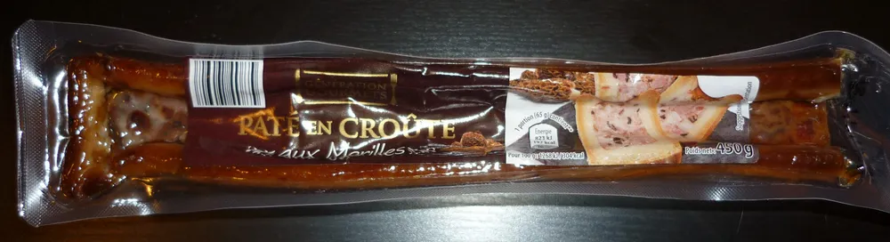 Pâté en croûte aux morilles