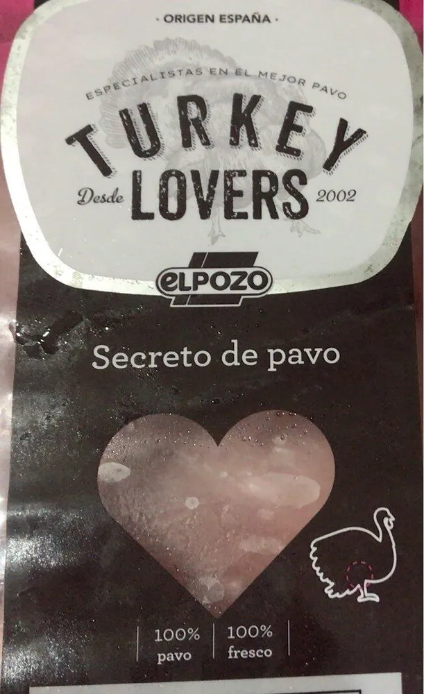 Secreto de pavo