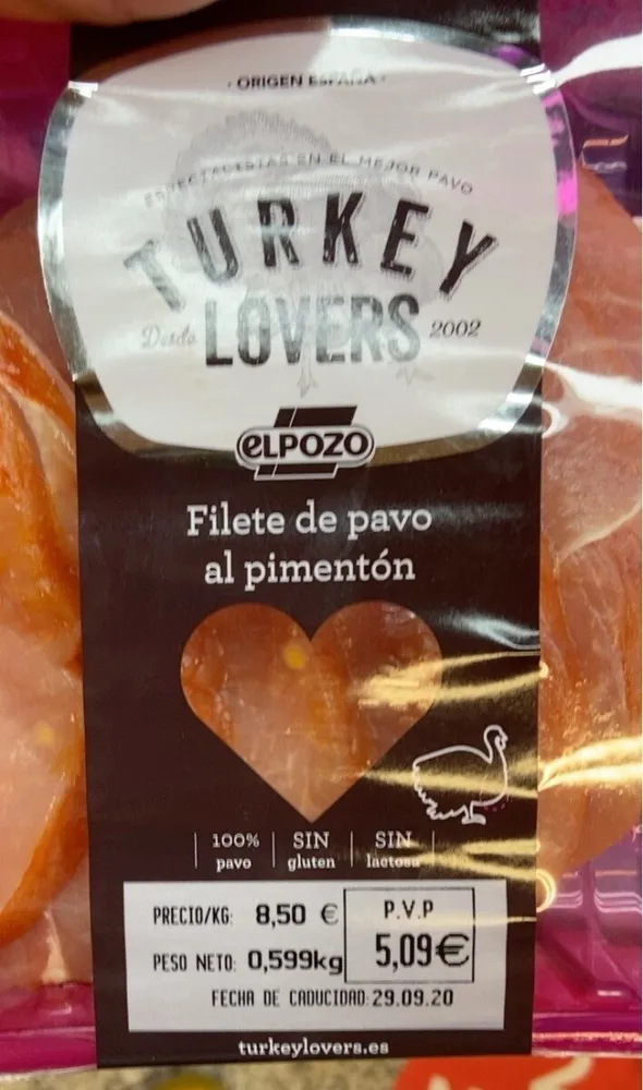 Filetes de pavo
