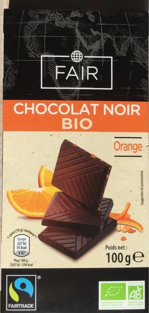 Chocolat noir à la Fleur de Sel