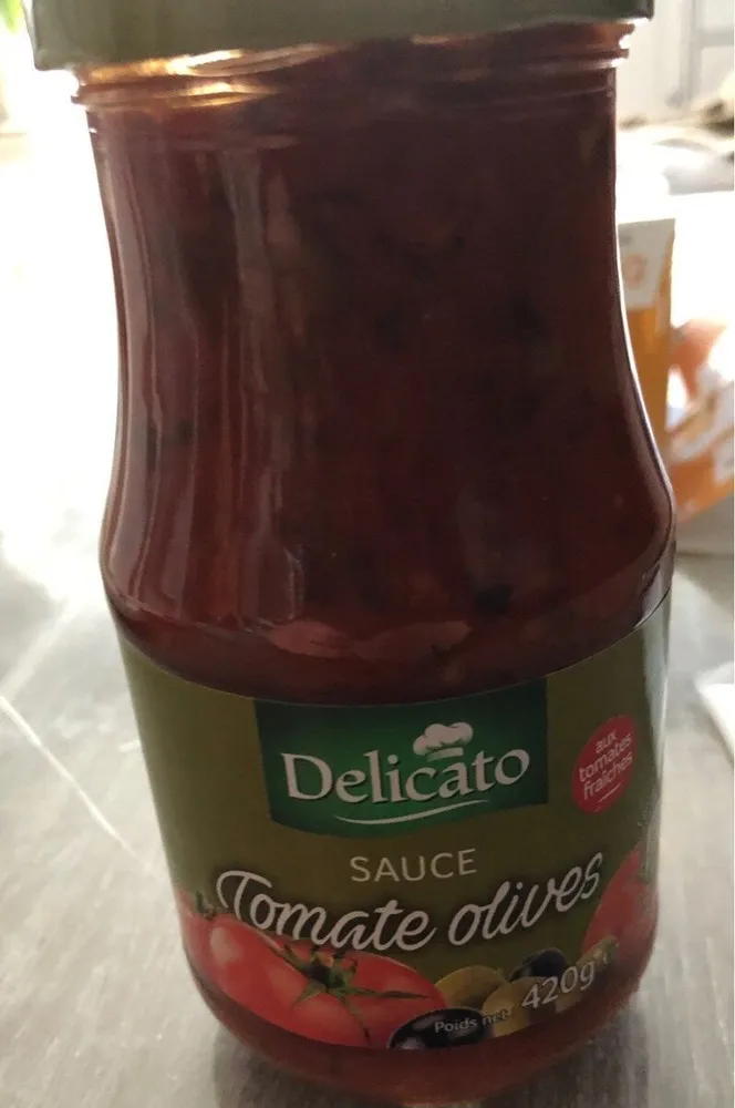 Sauce tomate olives