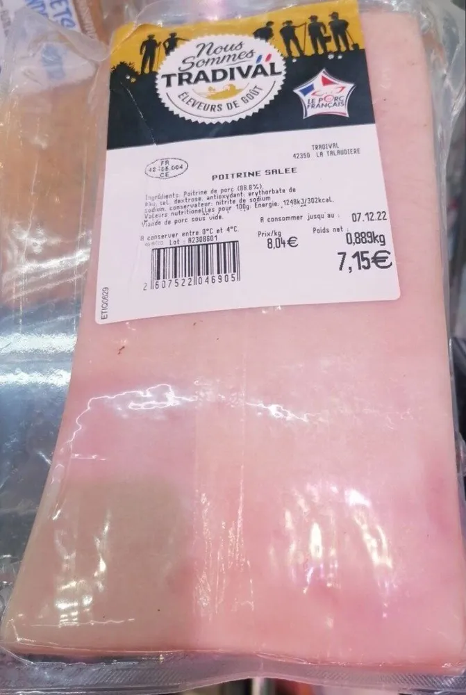 Poitrine Salée