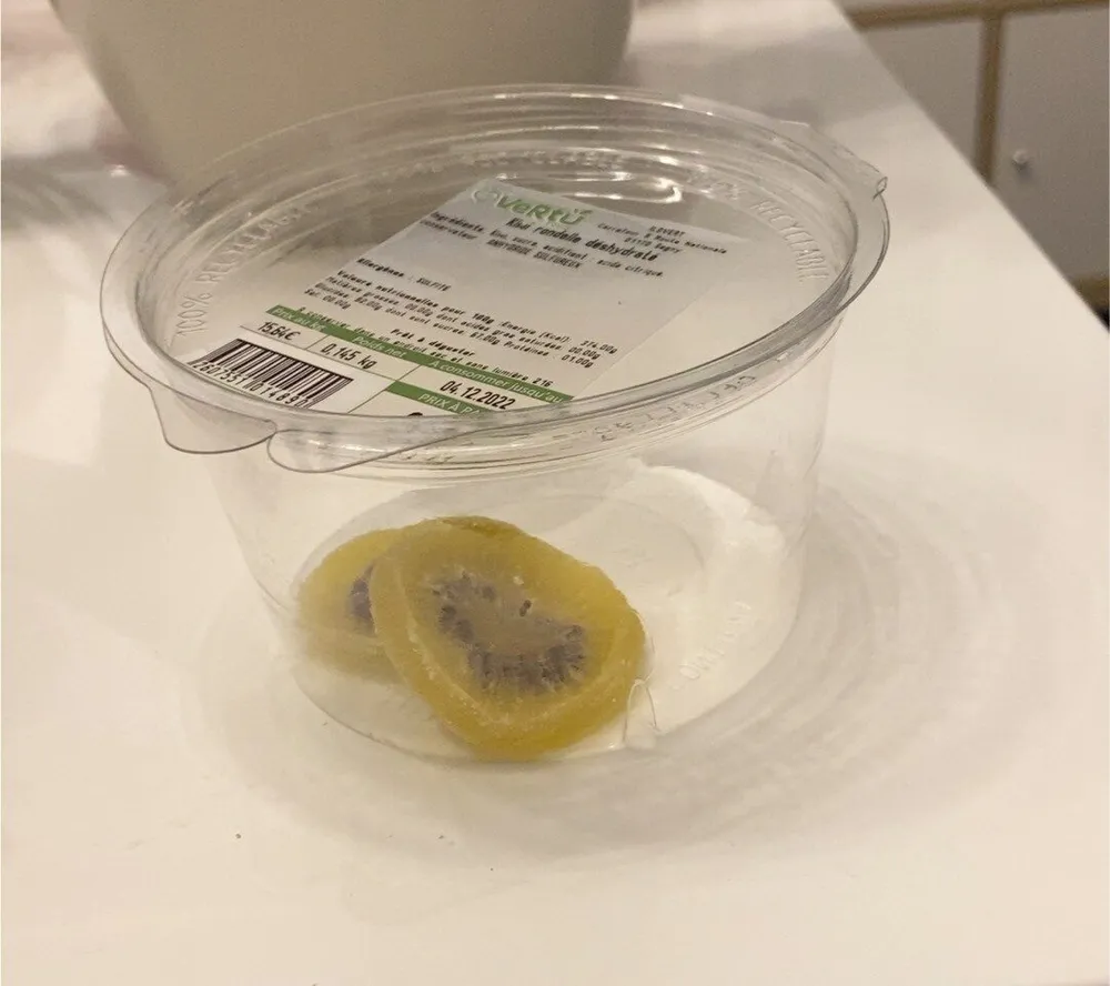 Kiwi rondelle déshydraté