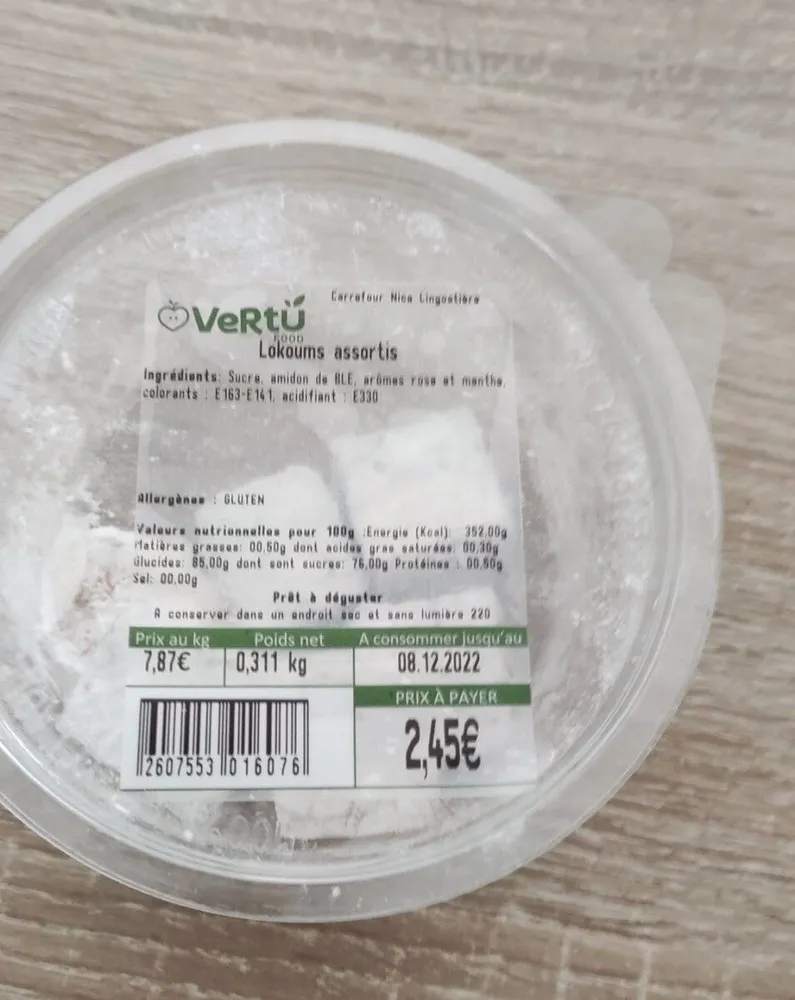Lokums assortis