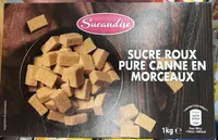 Sucre roux pure canne en morceaux