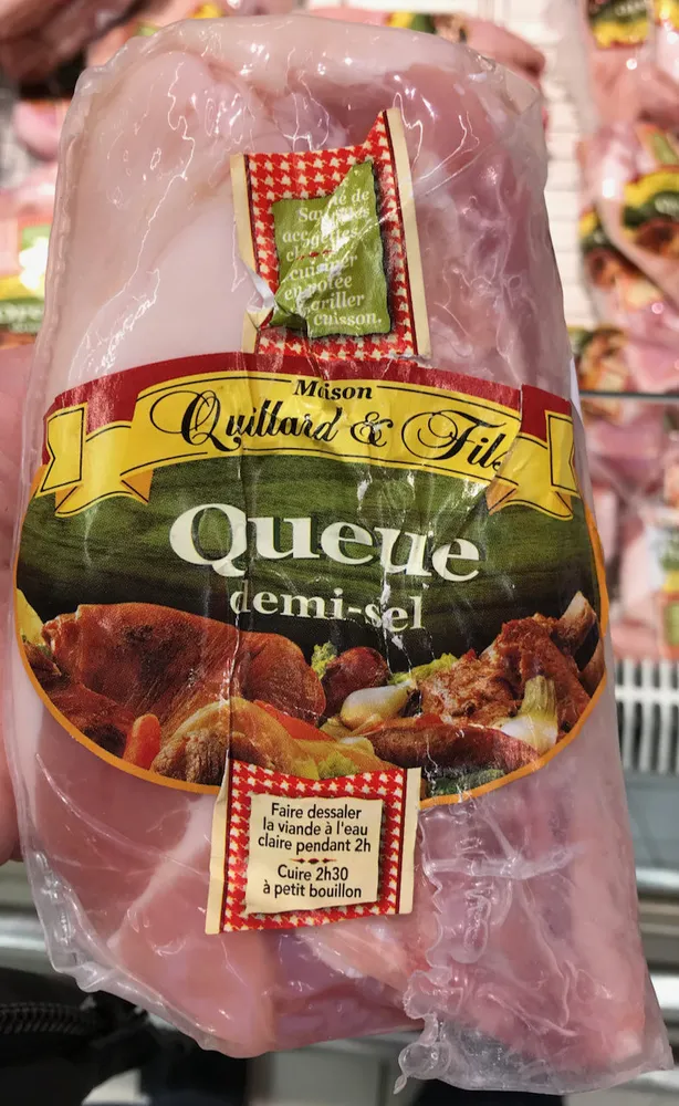 Queue demi-sel