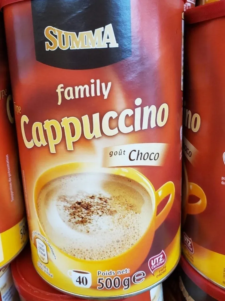 Cappuccino goût choco