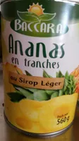 Ananas en tranches au sirop léger