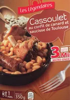 Cassoulet au Confit de Canard  et Saucisse de Toulouse
