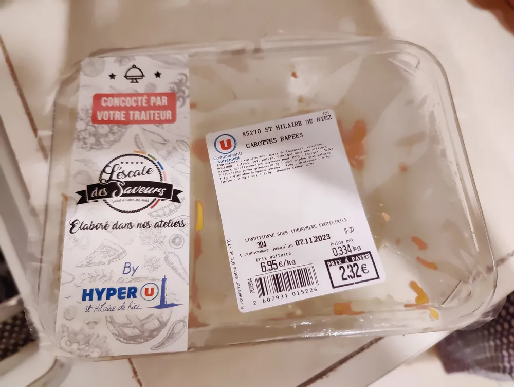 CAROTTES RAPÉES