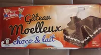 Gateau moelleux choco & lait