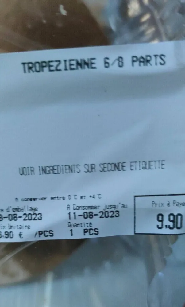 Tropéziennes 6/8 parts