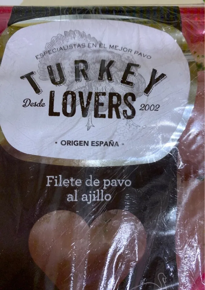 Filete de pavo al ajillo