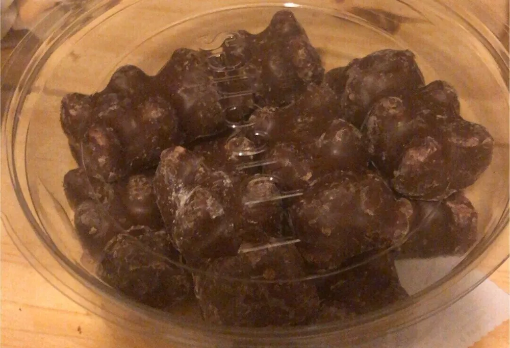 guimauve fantaisie enrobée de chocolat au lait