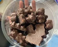 Guimauve fantaisie enrobee de chocolat au lait