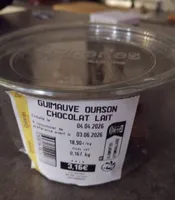 Guimauve ourson chocolat au lait