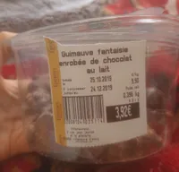 Guimauve fantaisie enrobée de chocolat au lait